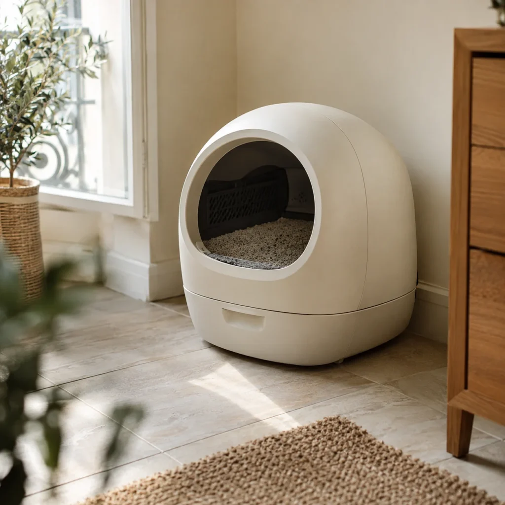 Automatische Katzentoilette im Einsatz, Welcher Selbstreinigende Katzentoilette