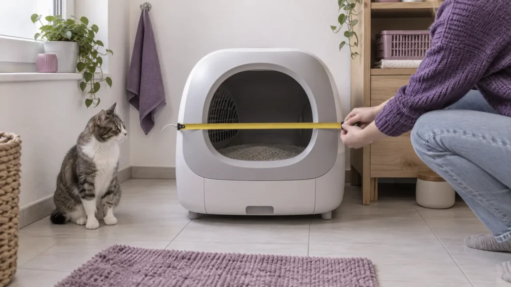 Automatische Katzentoilette: Die richtige Wahl nach dem Kriterium „Breite“