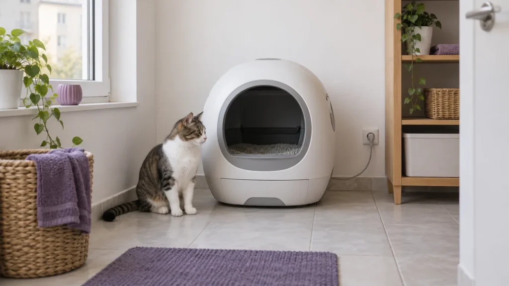 Automatische Katzentoilette: Die richtige Wahl nach dem Kriterium „Format“